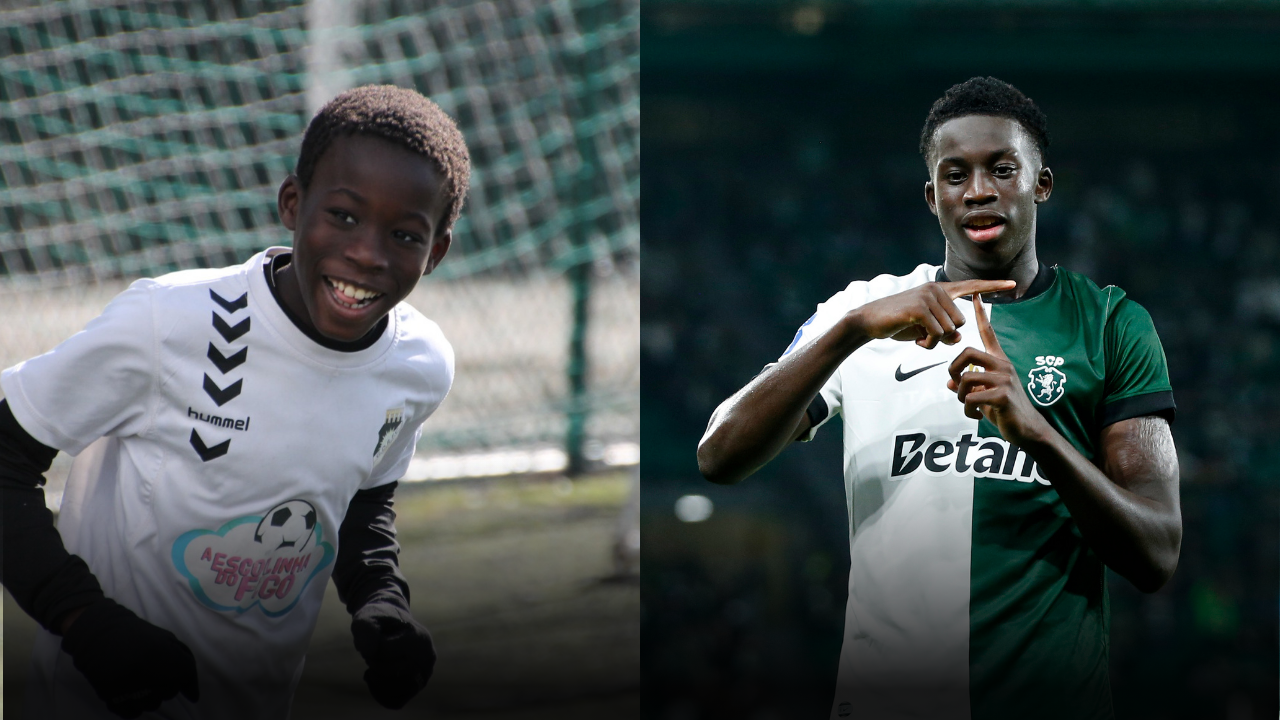 RAÍZES. Blopa mantém o sorriso que o levou da Abuxarda até Alcochete