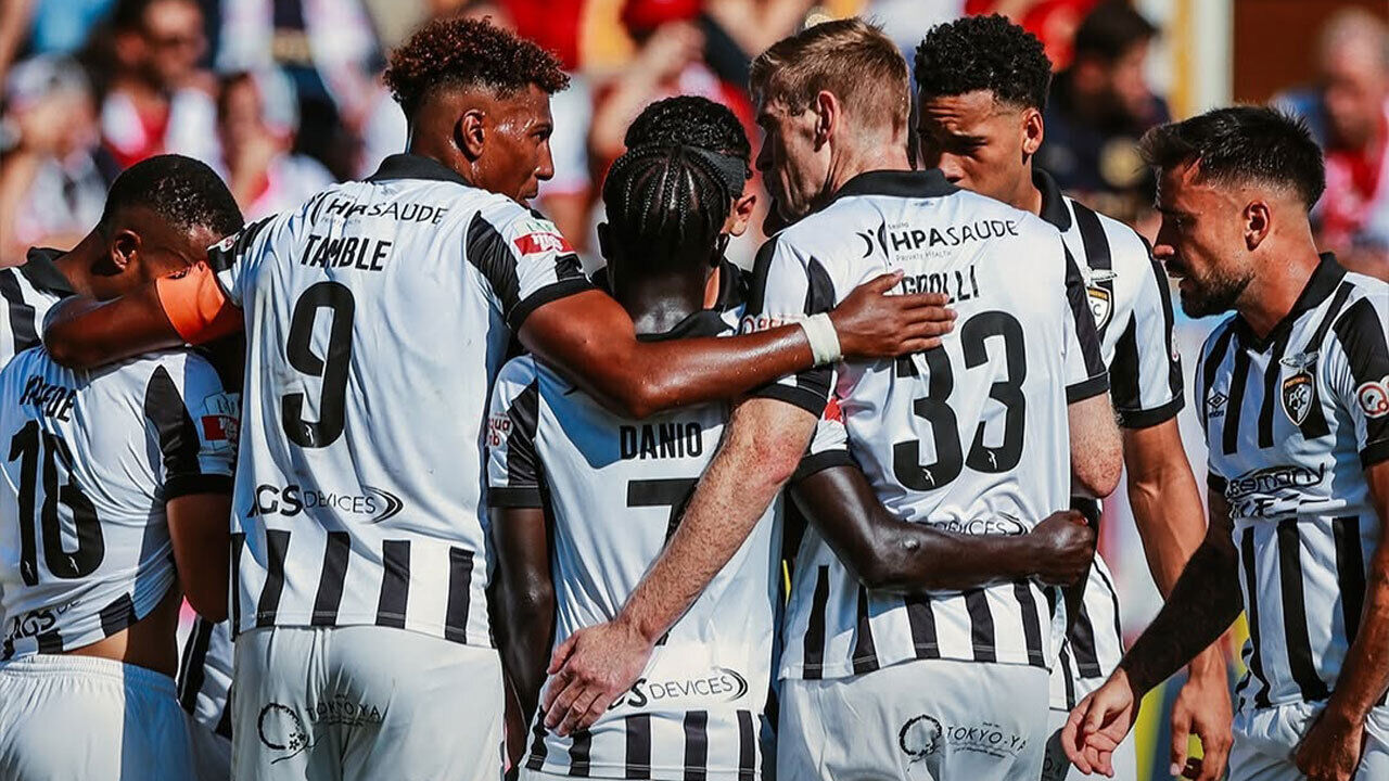 Jogadores do Portimonense
