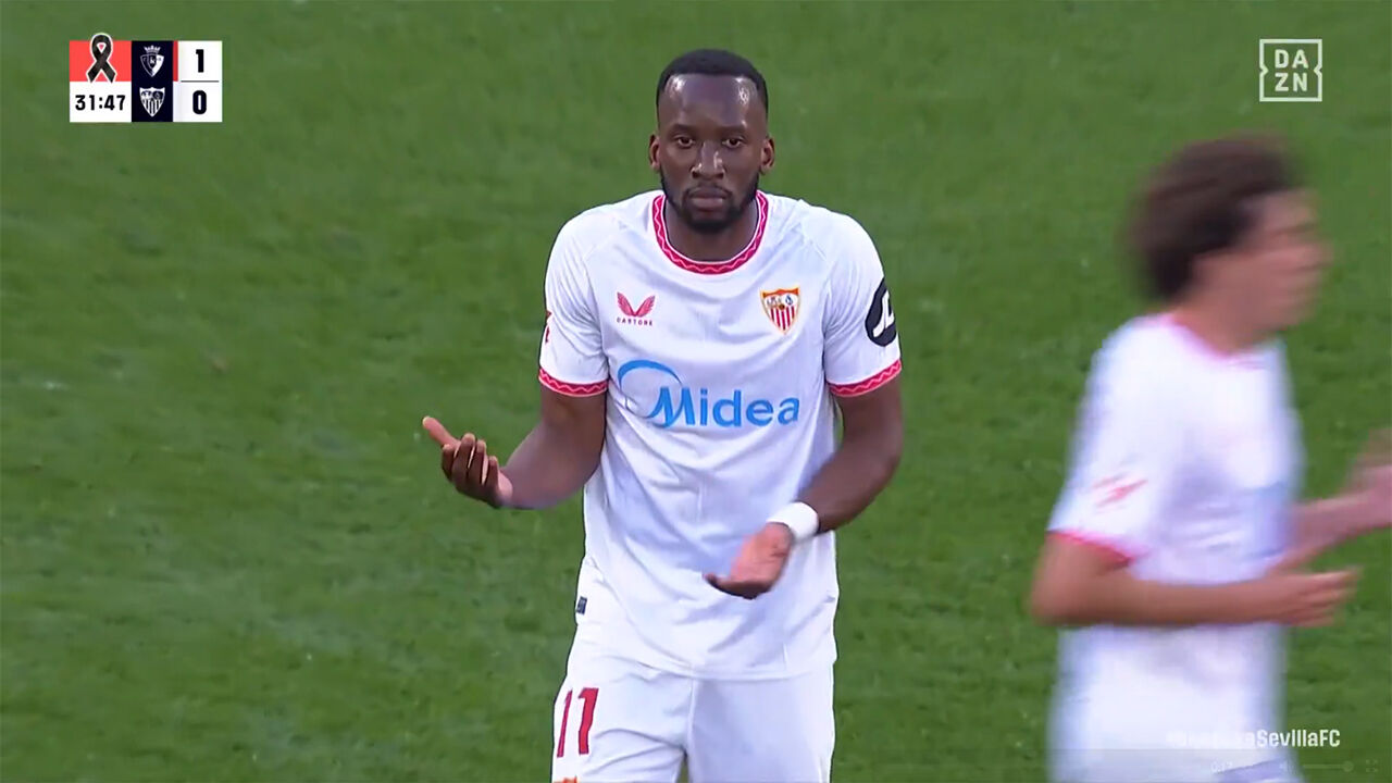 Lukebakio expulso frente ao Osasuna, falha jogo com o Benfica