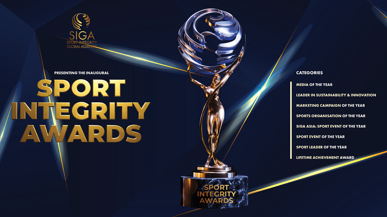 SIGA apresenta os primeiros Sport Integrity Awards com várias categorias