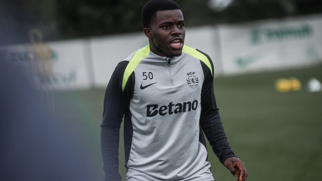 Kissanga e reforços treinam no Sporting CP para o jogo com o Marinhense