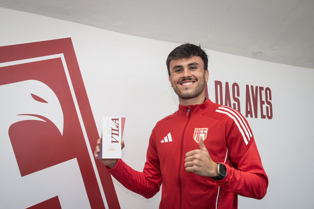 Pedro Lima foi eleito MVP pelos adeptos no empate com o Gil Vicente
