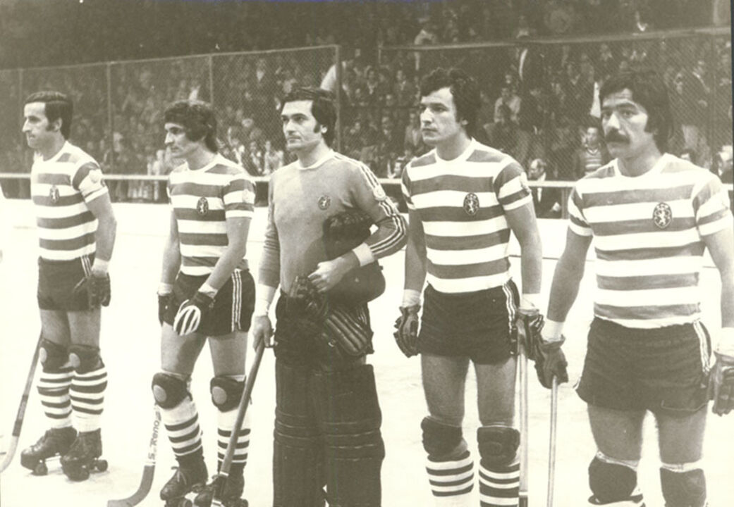 Homenagem a Júlio Rendeiro, antiga glória do hóquei em patins do Sporting