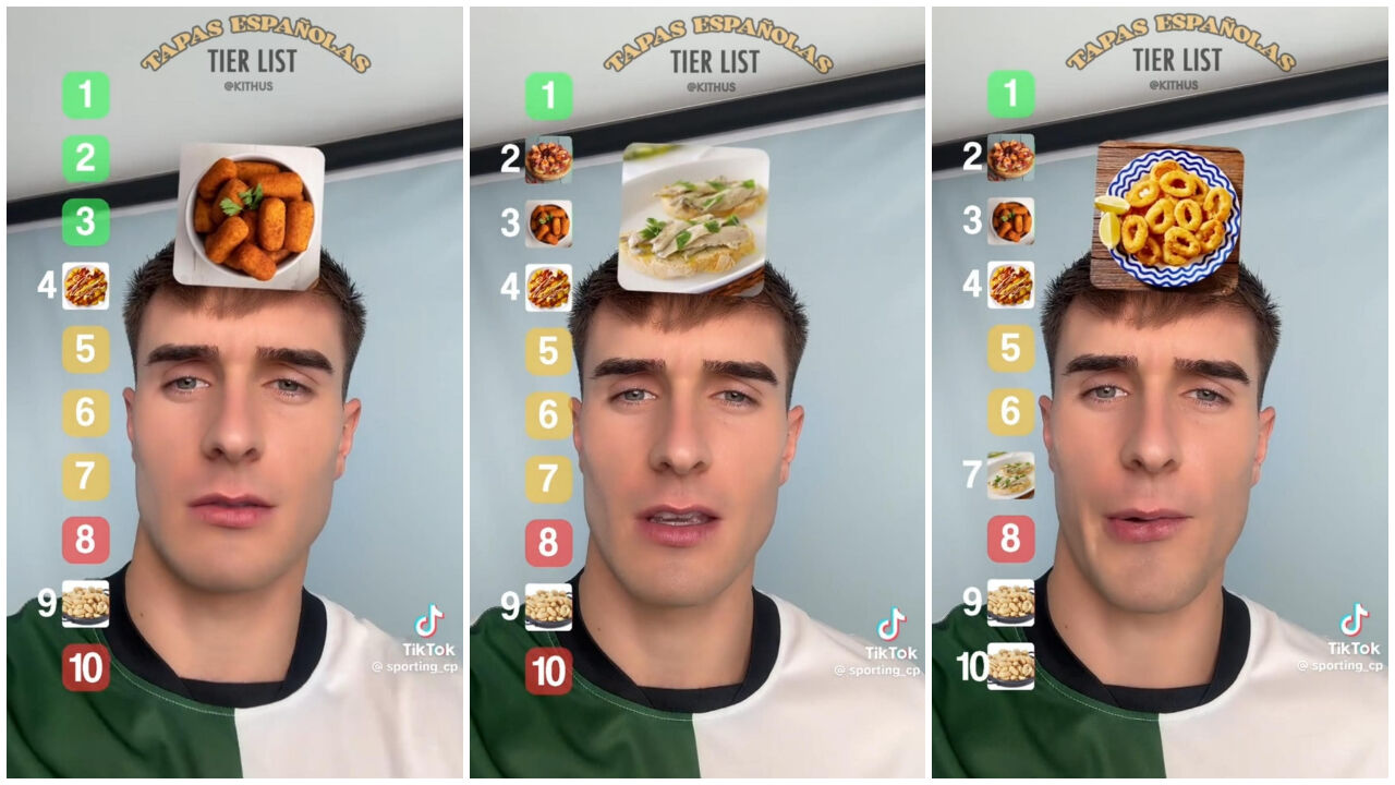 Fresneda num desafio lançado no TikTok dos verdes e brancos