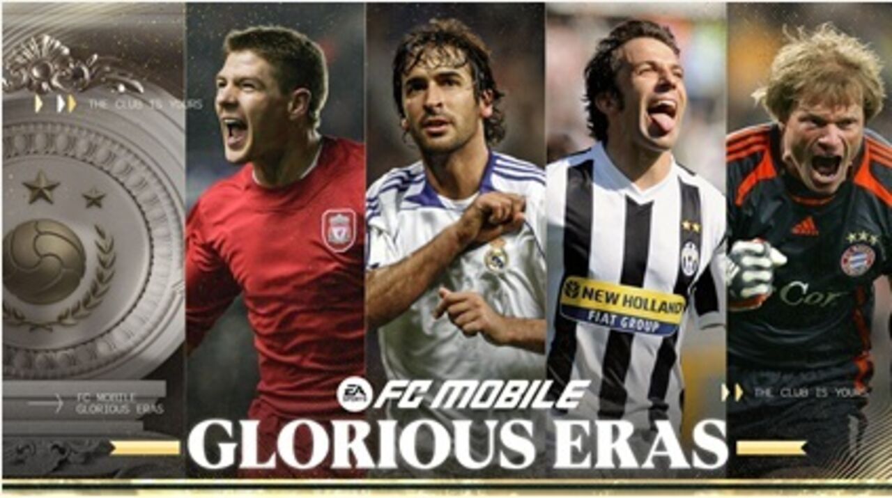 EA Sports FC Mobile lança Glorious Eras, evento por tempo limitado.
