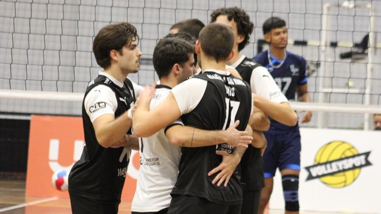 Sporting defronta Ac. São Mamede em jogo do campeonato de voleibol
