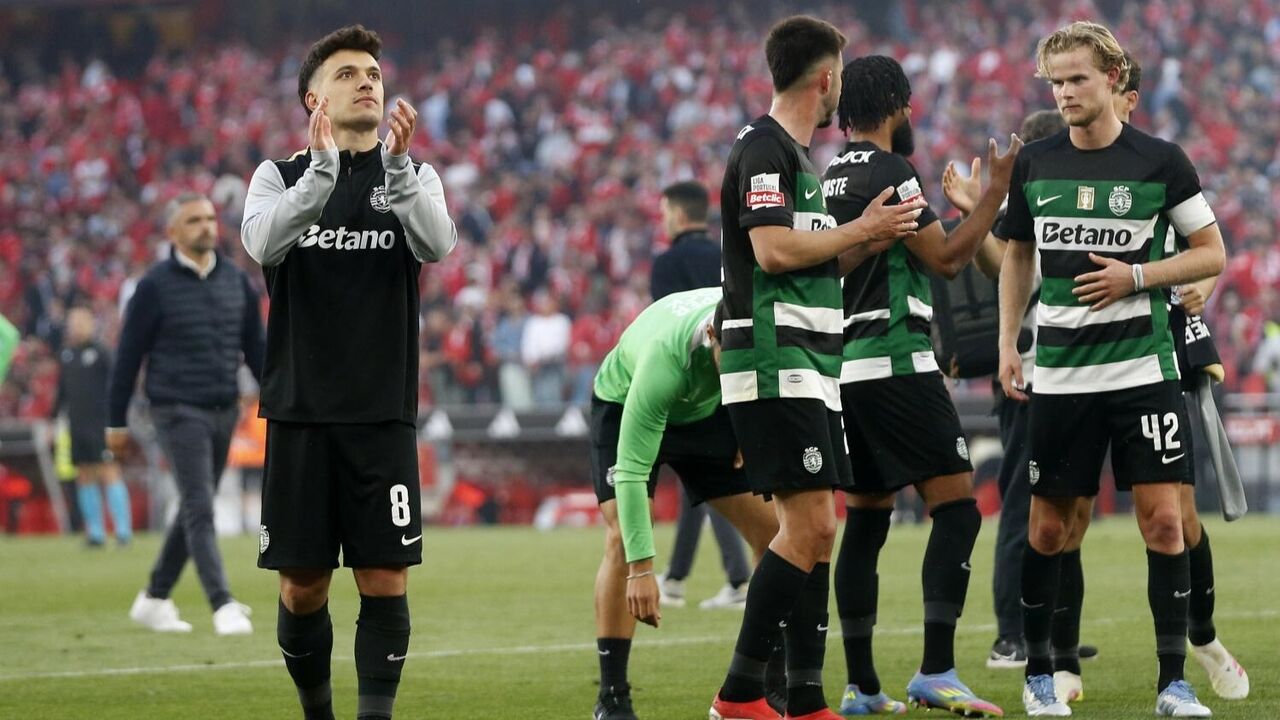 Pote, jogador do Sporting, apto em breve para o dérbi com o Benfica