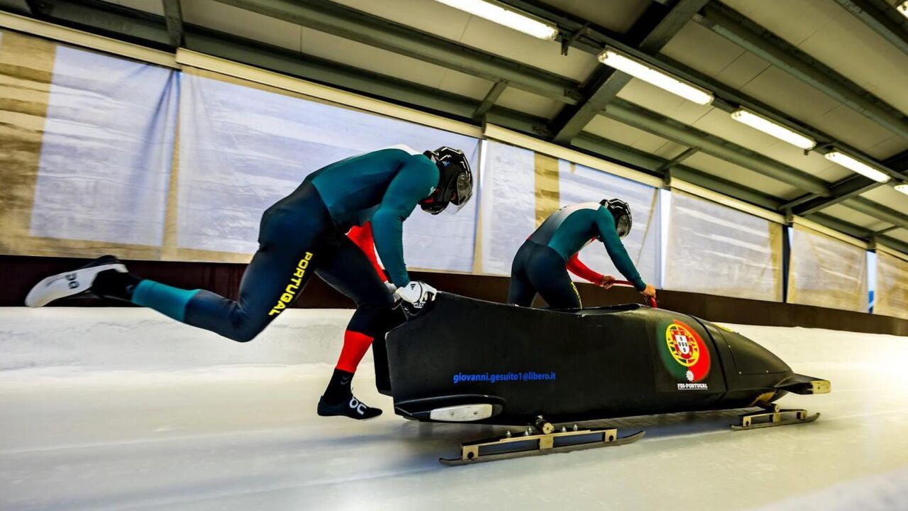 Portugal compete em bobsleigh na Taça do Mundo em Cortina d'Ampezzo