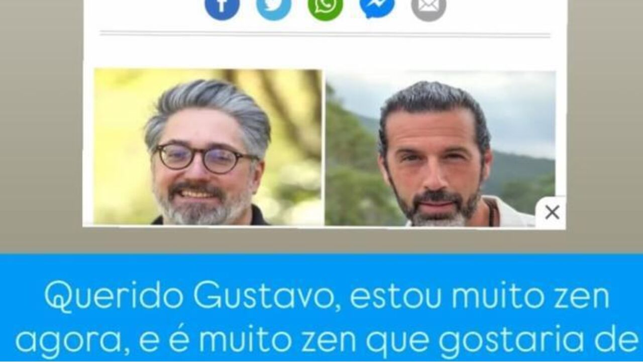 Nuno Markl reage a críticas de Gustavo Santos após AVC