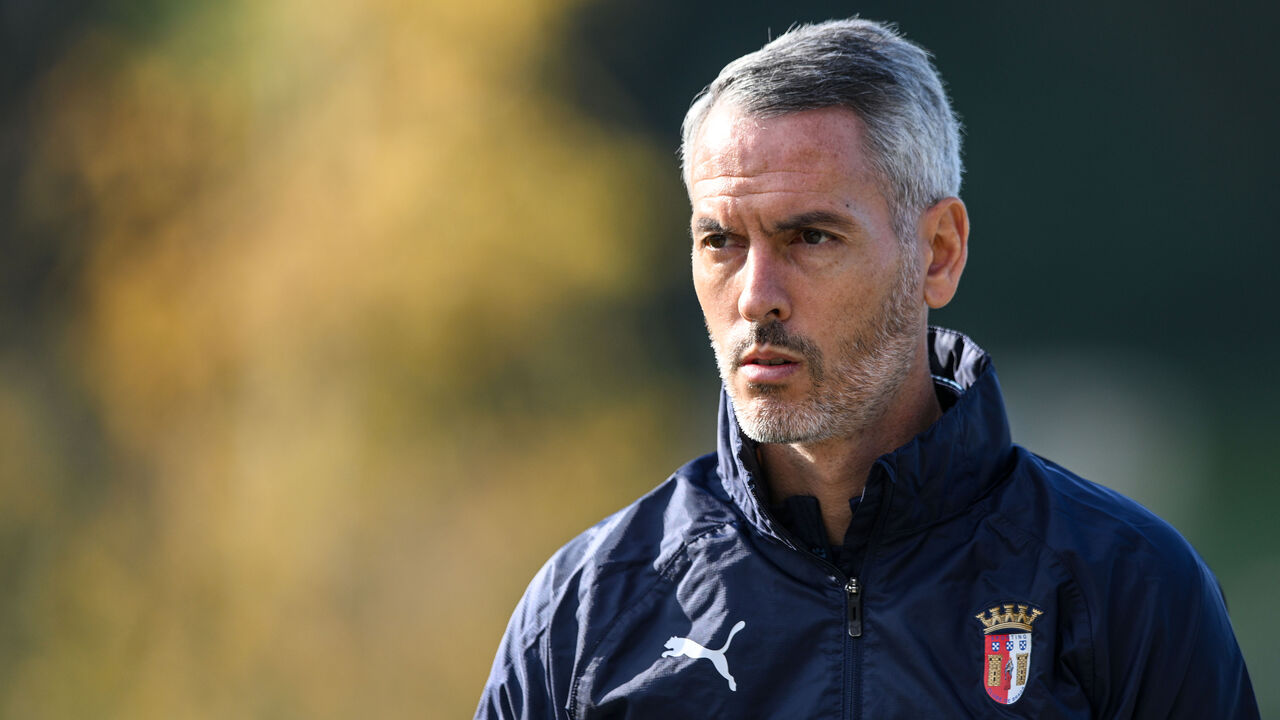 Carlos Vicens, treinador do Sp. Braga