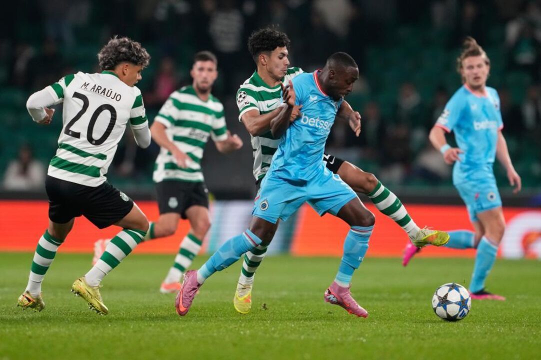 Carlos Forbs no Sporting-Club Brugge