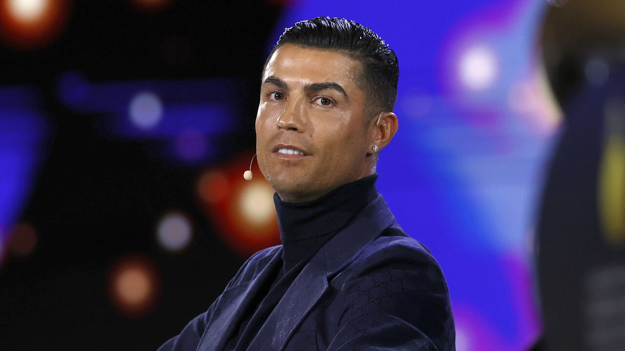 Cristiano Ronaldo durante evento no Dubai