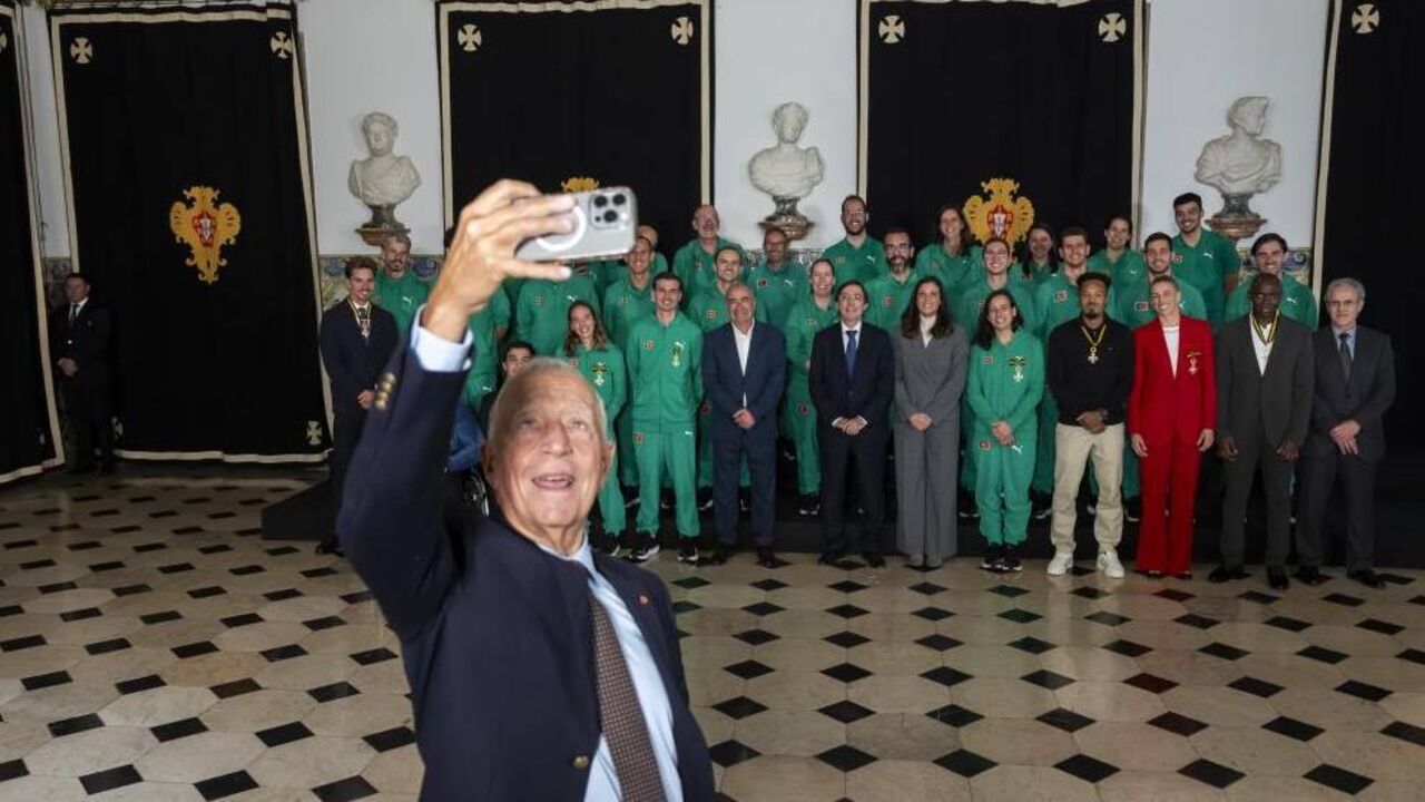 Presidente da República recebeu, no Palácio de Belém, a comitiva portuguesa que participou nos Surdolímpicos