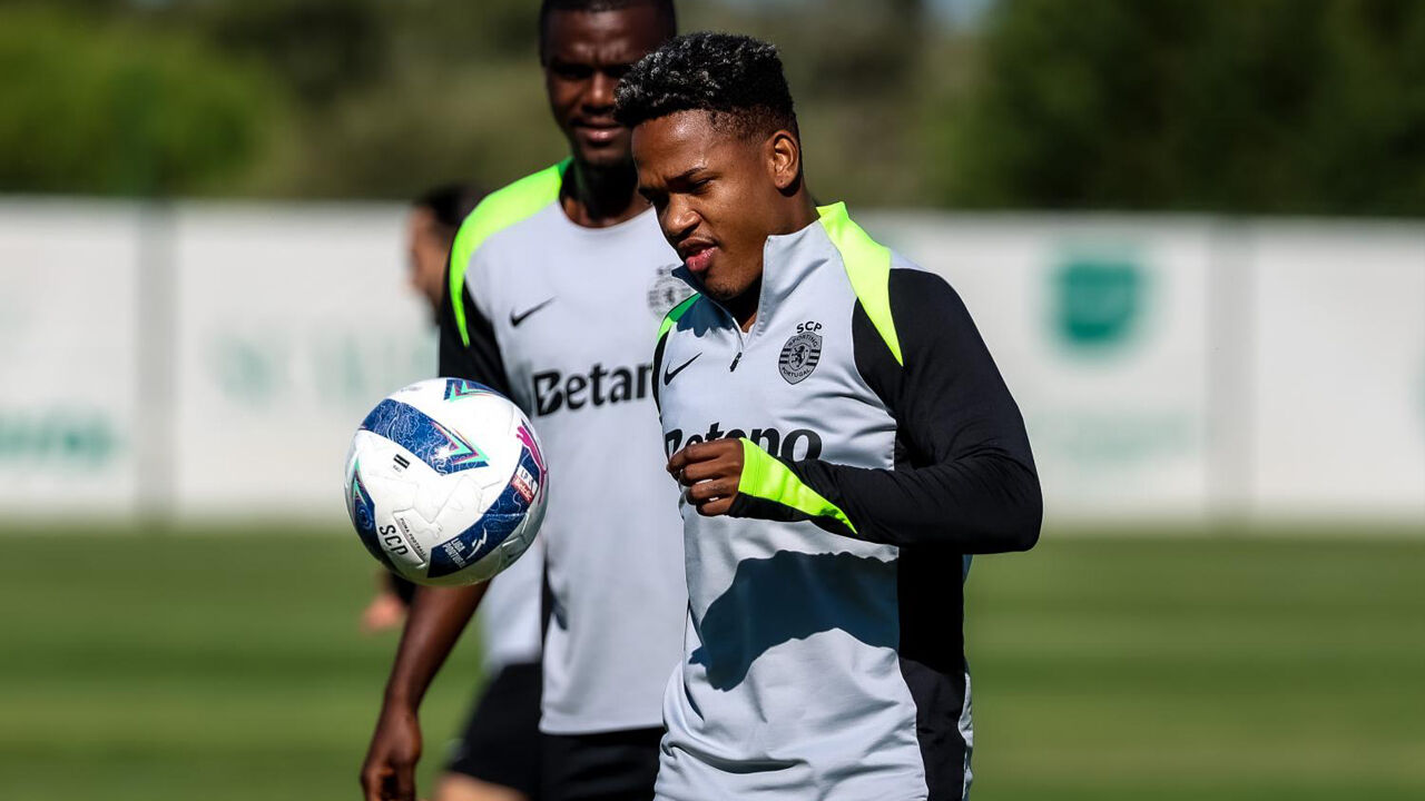 COMPROMISSO. Geny vê a condição física gerida pela equipa técnica