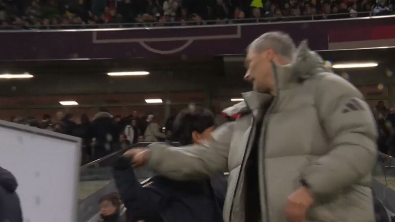 Desentendimento no final do Alemanha-Espanha: o cumprimento tenso entre os selecionadores