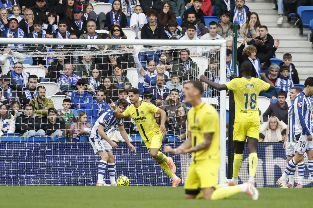 Villarreal vence Real Sociedad num jogo emotivo da La Liga