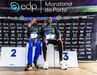 Vencedores da Maratona do Porto 2025 no pódio