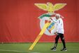 José Mourinho no treino do Benfica