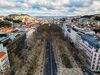 Vista aérea da Avenida da Liberdade, em Lisboa