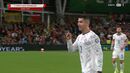 Cristiano Ronaldo expulso em Dublin reage e gesticula