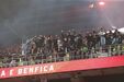Adeptos do Sporting preparam-se para o dérbi com o Benfica no Estádio da Luz