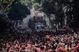 Imagens impressionantes: centenas de milhares 'pintam' ruas do Rio de Janeiro após conquista do Flamengo