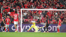 Golo do Bayer ao Benfica