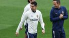 Cristiano Ronaldo durante treino