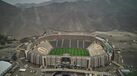 O estádio Monumental, em Lima, vai receber a grande final da Libertadores entre Palmeiras e Flamengo