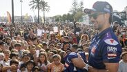 Miguel Oliveira recebido em festa em Portimão para o Mundial de MotoGP