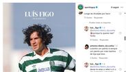 A resposta de Figo aos adeptos do Sporting