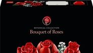 Conjunto LEGO Botanical Collection Bouquet of Roses, com 822 peças para construir um ramo de rosas