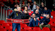 Adeptos do Benfica em Utrecht