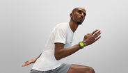 Sir Mo Farah com HUAWEI Watch Fit 4 Pro