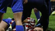 Andrea Medina, jogadora do Atlético Madrid, sofreu traumatismo cranioencefálico num jogo contra a Juventus