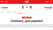 'AS': «Cristiano, que figura»
