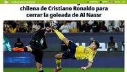 Olé (Argentina): «Bicicleta de Cristiano Ronaldo para fechar a goleada do Al Nassr»