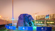 PlayStation ergue leão gigante em Alvalade, junto à Porta 5