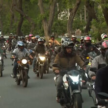<![CDATA[ Motociclistas enchem as ruas de Lima em protesto contra novas regras do governo ]]>