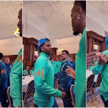 <![CDATA[ Clima tenso? Cumprimento entre Militão e Rodrygo na seleção torna-se viral por razões óbvias ]]>