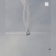 <![CDATA[ Vídeo mostra momento em que avião militar turco se despenha na Geórgia ]]>