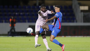 Joelson Fernandes treina condicionado no Gil Vicente após lesão no pulso