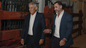 Luís Filipe Vieira e Bruno Batista 