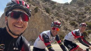 João Almeida e Rui Costa na UAE Emirates