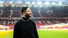 Ruben Amorim em Old Trafford