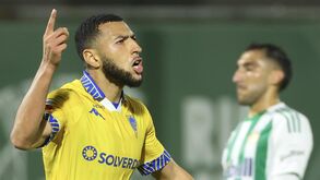 Begraoui celebra golo contra o Rio Ave após