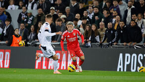 Jogo entre V. Guimarães e Benfica: 1ª parte termina com 0-0
