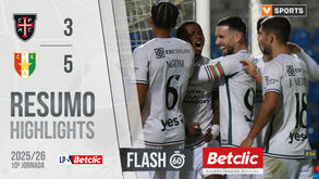 Os oito golos do eletrizante Casa Pia-E. Amadora em menos de 1 minuto