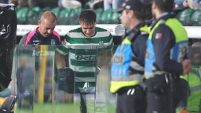 Fresneda saiu lesionado do duelo com o Alverca