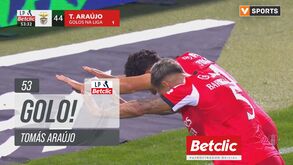 Falha de marcação na defesa do Vitória e Tomás Araújo coloca o Benfica a vencer em Guimarães